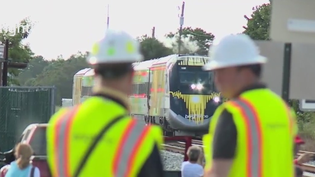 Brightline high-speed testing begins this weekend